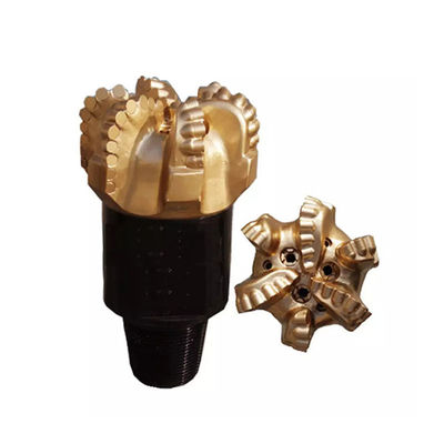 brocas de acero Diamond Bit For Oil/gas policristalinos de la base de 45# Pdc
