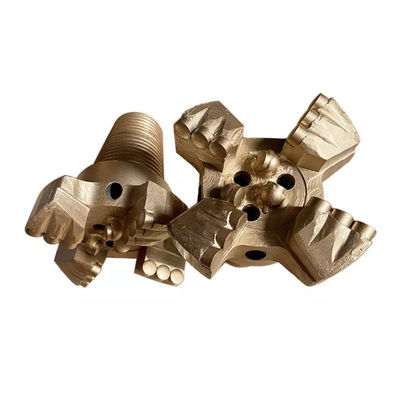 Pozo de petróleo Diamond Pdc Drill Bit 4 Wing High Impact Toughness