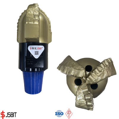 Industria de perforación de petróleo Pdc Bits Cuerpo de acero 3 cuchillas 8 1/2 pulgadas