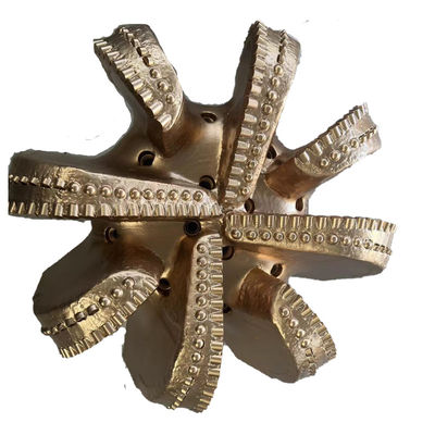 Alta calidad 17 1/2 pulgadas 8 cuchillas Cuerpo de acero PDC Core Drill Bit